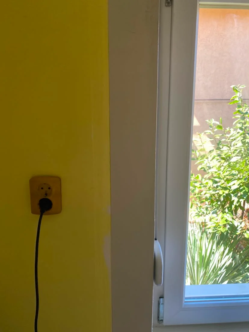 Detalj obrade špaletni – posle – Dekor Avramović
